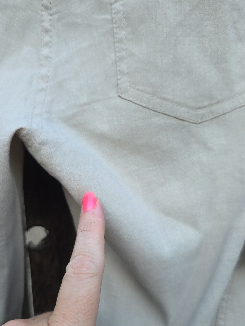 Theory Beige Cargo Pants for Women - Picture 10 of 13